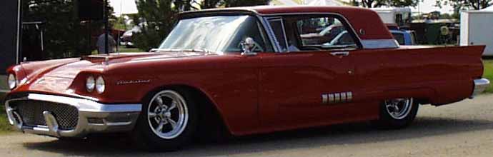 58 Ford Thunderbird 2dr Hardtop