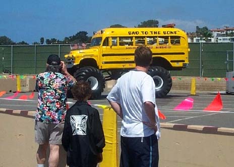 57 Chevy Monster Cool Bus