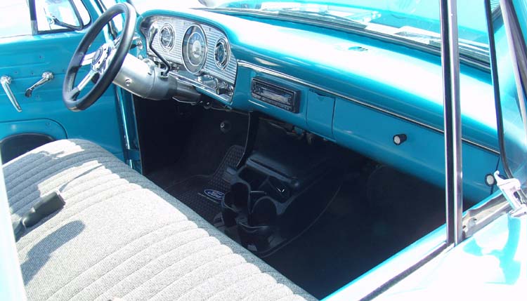 62 Ford Unibody SWB Pickup Dash