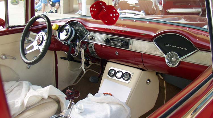 55 Chevy 2dr Sedan Custom Dash