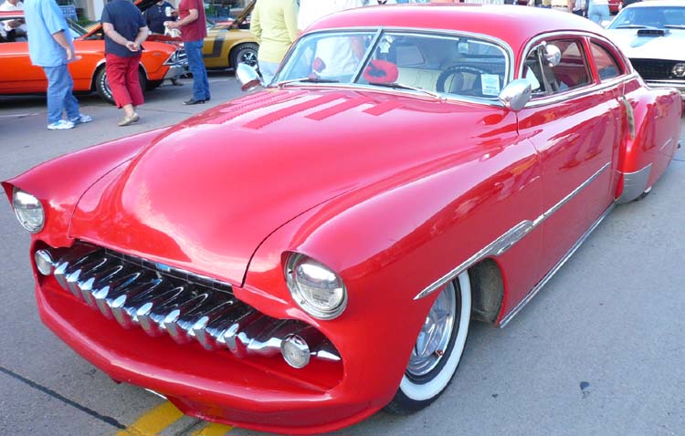 51 Chevy Chopped 2dr Fleetline Sedan Custom